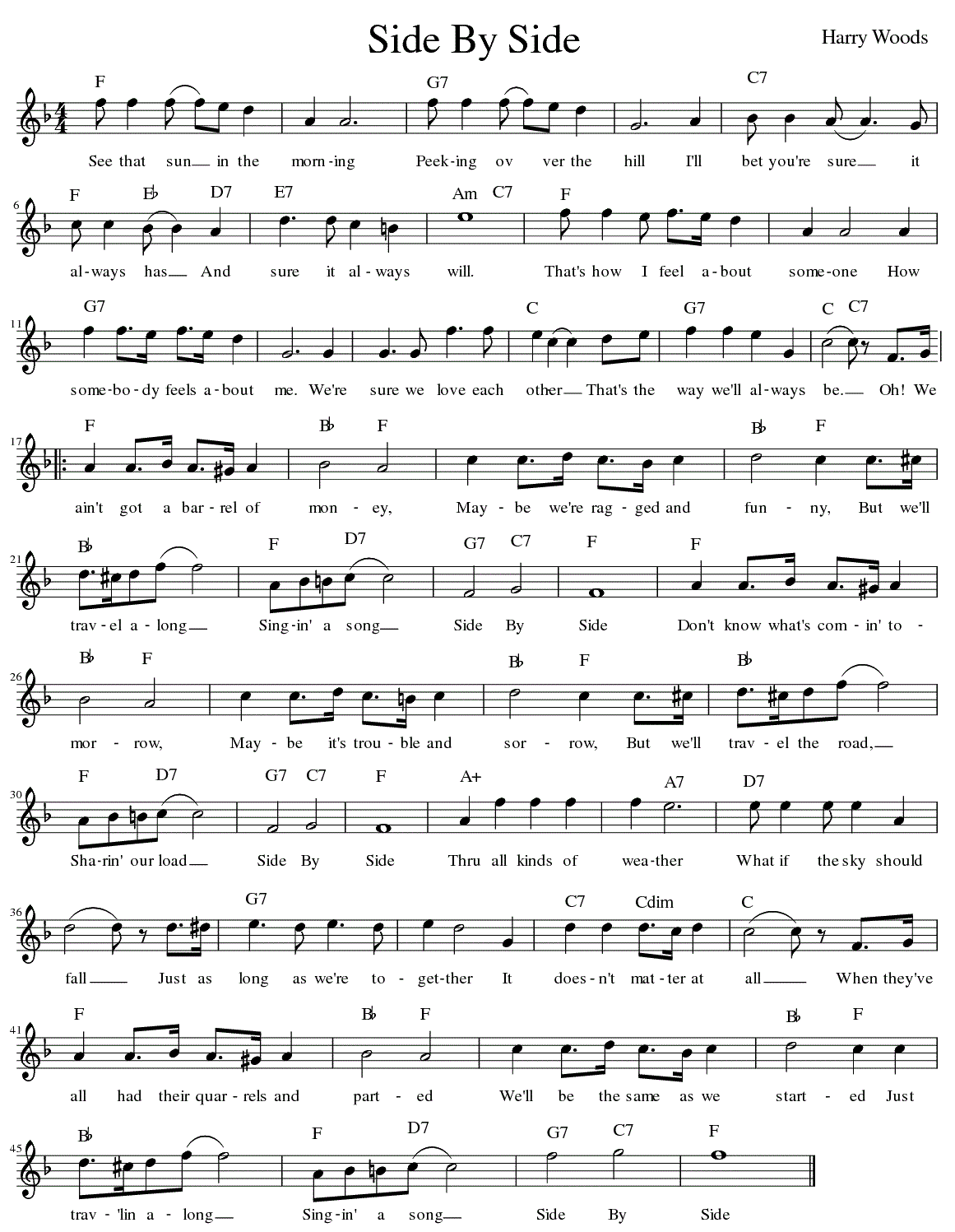 Sheet Music